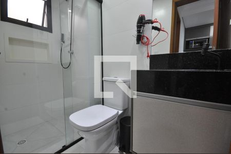 Banheiro de kitnet/studio à venda com 1 quarto, 30m² em Vila Gustavo, São Paulo