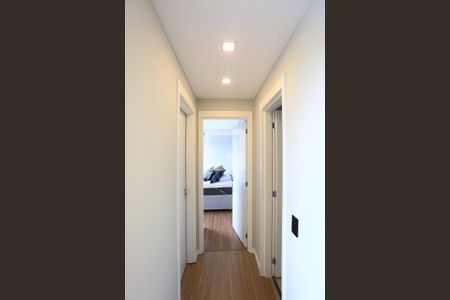 corredor de apartamento à venda com 2 quartos, 43m² em Jardim Monte Alegre, Taboão da Serra