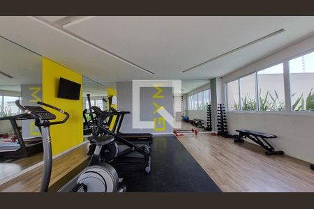 Área comum - Academia de apartamento para alugar com 2 quartos, 43m² em Jardim Monte Alegre, Taboão da Serra