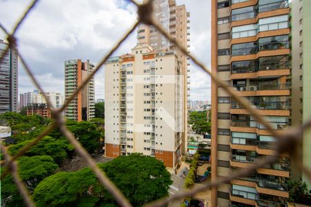 Vista da varanda de apartamento à venda com 4 quartos, 124m² em Jardim, Santo André