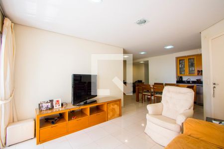 Sala de apartamento à venda com 4 quartos, 124m² em Jardim, Santo André