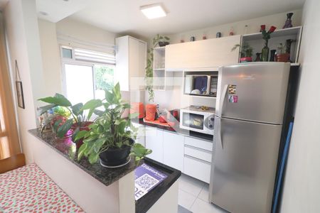 Cozinha de apartamento à venda com 2 quartos, 40m² em Rondônia, Novo Hamburgo