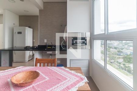 Varanda de kitnet/studio para alugar com 1 quarto, 40m² em Vila Mogilar, Mogi das Cruzes