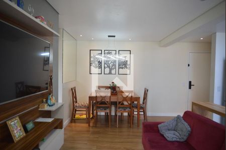 Sala de apartamento à venda com 2 quartos, 68m² em Vila Apiai, Santo André