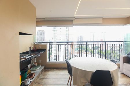 Varanda Gourmet  de apartamento para alugar com 2 quartos, 89m² em Vila Zilda, São Paulo