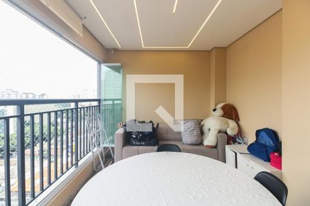 Varanda Gourmet  de apartamento para alugar com 2 quartos, 89m² em Vila Zilda, São Paulo