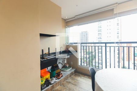 Varanda Gourmet  de apartamento para alugar com 2 quartos, 89m² em Vila Zilda, São Paulo