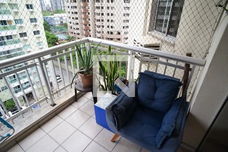 Varanda de apartamento para alugar com 2 quartos, 70m² em Barra da Tijuca, Rio de Janeiro