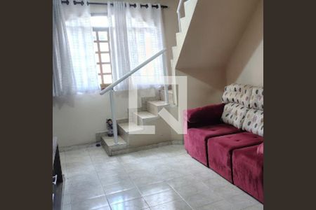 Sala de casa à venda com 4 quartos, 147m² em Jardim Alzira Franco, Santo André