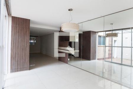 sala de casa de condomínio para alugar com 4 quartos, 176m² em Buritis, Belo Horizonte