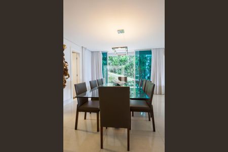 Sala de Jantar de casa de condomínio à venda com 4 quartos, 466m² em A Definir Em Campo, Nova Lima