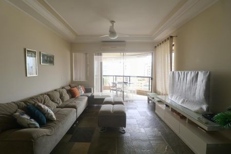 Sala de apartamento para alugar com 4 quartos, 179m² em Balneario Guarujá, Guarujá