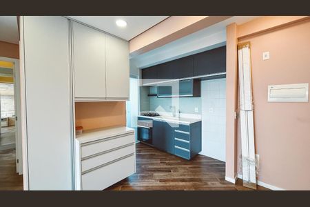 Sala/Cozinha de apartamento à venda com 2 quartos, 55m² em Jardim das Laranjeiras, São Paulo