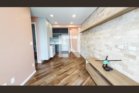 Sala/Cozinha de apartamento à venda com 2 quartos, 55m² em Jardim das Laranjeiras, São Paulo