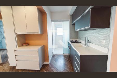 Sala/Cozinha de apartamento à venda com 2 quartos, 55m² em Jardim das Laranjeiras, São Paulo