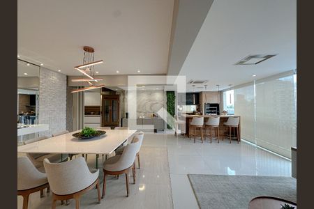 Varanda Gourmet de apartamento à venda com 3 quartos, 190m² em Perdizes, São Paulo