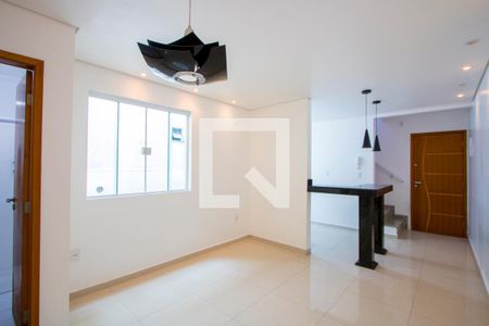 Sala de apartamento à venda com 2 quartos, 87m² em Vila Guiomar, Santo André