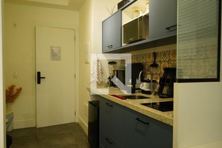 Cozinha de kitnet/studio à venda com 1 quarto, 24m² em Tatuapé, São Paulo