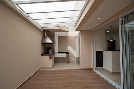 Quintal / Gourmet de casa de condomínio para alugar com 3 quartos, 130m² em Jardim Pagliato, Sorocaba