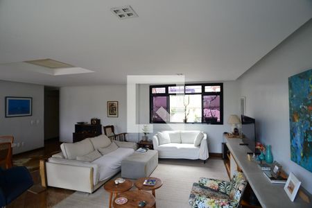 Sala de apartamento à venda com 3 quartos, 210m² em Barra da Tijuca, Rio de Janeiro