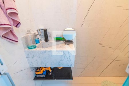 Lavabo de casa à venda com 3 quartos, 125m² em Vila Scarpelli, Santo André