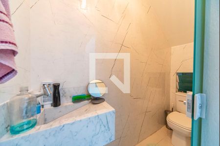 Lavabo de casa à venda com 3 quartos, 125m² em Vila Scarpelli, Santo André