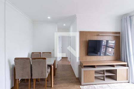 Sala de apartamento para alugar com 2 quartos, 60m² em Jardim das Belezas, Carapicuíba