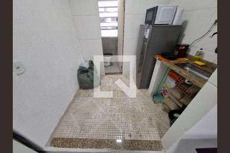 Cozinha  de apartamento à venda com 1 quarto, 36m² em Centro, Rio de Janeiro