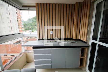 Varanda de apartamento para alugar com 2 quartos, 70m² em Canto do Forte, Praia Grande