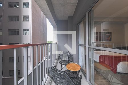 Varanda de apartamento para alugar com 1 quarto, 30m² em Santo Amaro, São Paulo