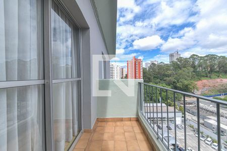Varanda da Sala de apartamento à venda com 3 quartos, 80m² em Vila Andrade, São Paulo