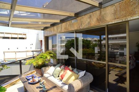 Varanda de apartamento à venda com 4 quartos, 534m² em Barra da Tijuca, Rio de Janeiro