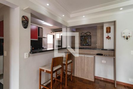 Sala/Cozinha de apartamento à venda com 3 quartos, 90m² em Pompeia, São Paulo