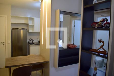 Sala/Cozinha de kitnet/studio para alugar com 1 quarto, 37m² em Ribeirânia, Ribeirão Preto