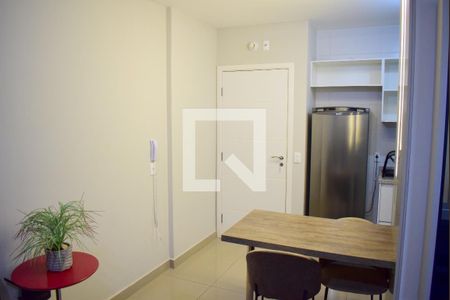 Sala/Cozinha de kitnet/studio para alugar com 1 quarto, 37m² em Ribeirânia, Ribeirão Preto