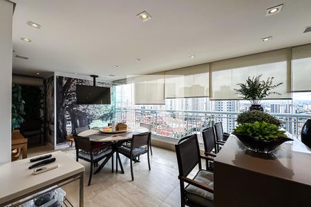 Varanda da Sala de apartamento à venda com 3 quartos, 148m² em Quarta Parada, São Paulo