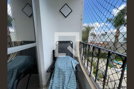 Varanda da Sala de apartamento à venda com 2 quartos, 56m² em Jaguaré, São Paulo