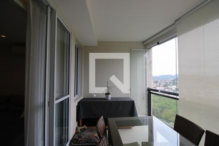 Sala - Varanda de apartamento à venda com 3 quartos, 146m² em Barra Olímpica, Rio de Janeiro