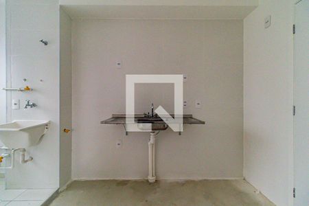 Cozinha de apartamento para alugar com 2 quartos, 37m² em Jaguaré, São Paulo