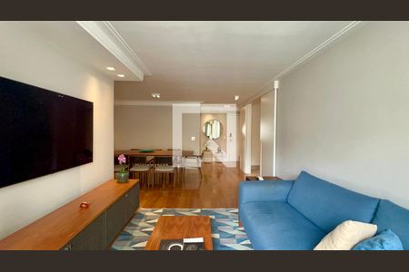 Sala de TV de apartamento à venda com 3 quartos, 127m² em Cerqueira César, São Paulo