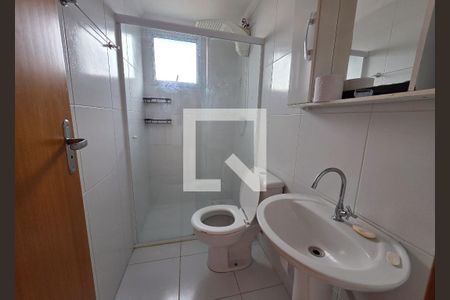 Banheiro de apartamento para alugar com 2 quartos, 55m² em Vila Príncipe de Gales, Santo André
