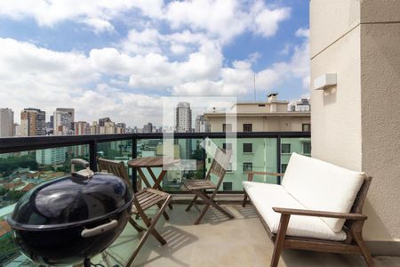 Vsita/Varanda de apartamento para alugar com 1 quarto, 84m² em Pinheiros, São Paulo