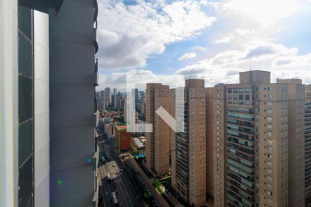 Sala - Vista de apartamento à venda com 1 quarto, 50m² em Jardim das Acacias, São Paulo
