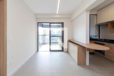 Sala de apartamento à venda com 1 quarto, 50m² em Jardim das Acacias, São Paulo