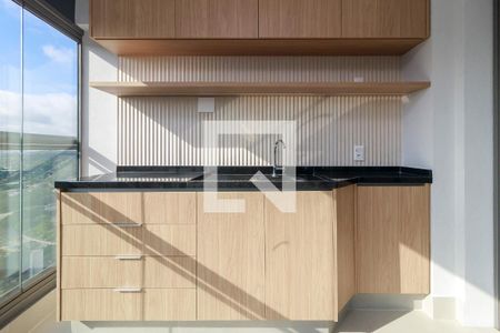 Sala - Varanda de apartamento à venda com 1 quarto, 50m² em Jardim das Acacias, São Paulo