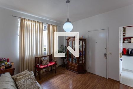 Sala de apartamento para alugar com 2 quartos, 66m² em Sagrada Família, Belo Horizonte