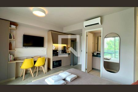 Studio de kitnet/studio para alugar com 1 quarto, 27m² em Cerqueira César, São Paulo