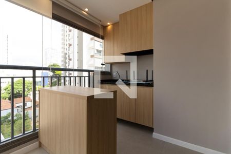 Varanda da Sala de apartamento para alugar com 2 quartos, 71m² em Vila Dom Pedro I, São Paulo