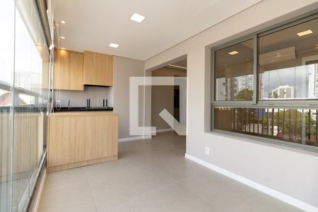 Varanda da Sala de apartamento para alugar com 2 quartos, 71m² em Vila Dom Pedro I, São Paulo