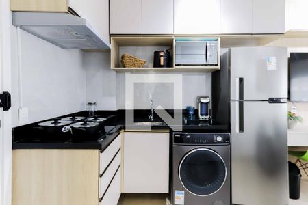 Sala / Cozinha de apartamento para alugar com 1 quarto, 33m² em Butantã, São Paulo